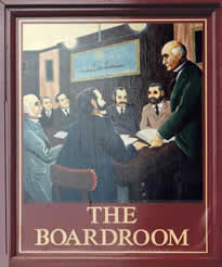 Inn Sign Society - The Board Room - Manchester