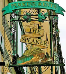 Inn Sign Society - The Speaker - London